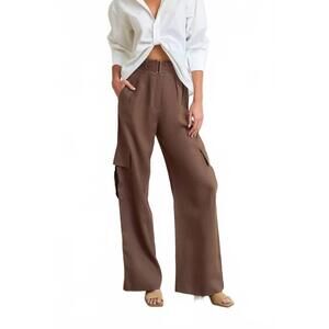 NEW HEVRON women's maggie pants in chocolate